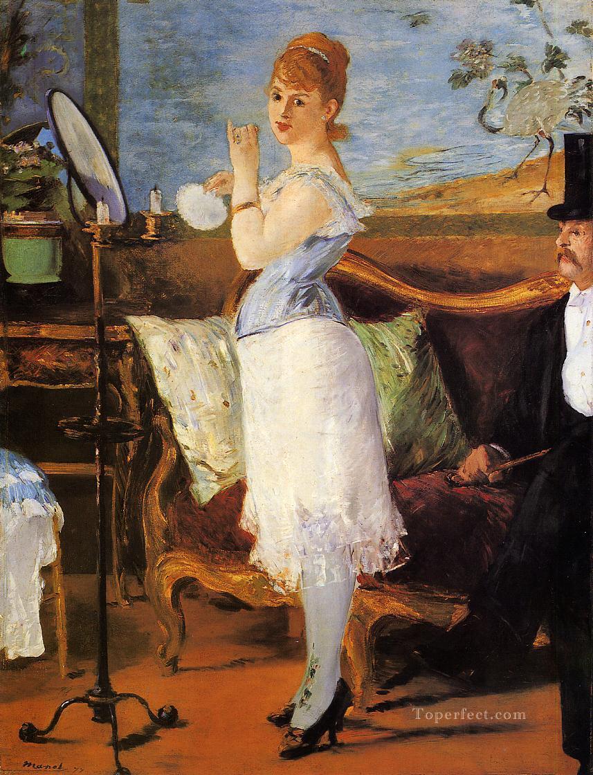 Nana Realism Impressionism Edouard Manet Oil Paintings